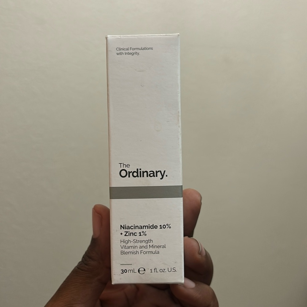 The Ordinary niacinamide 10% + zinc 1%